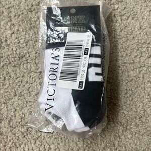Victoria's Secret Casual Black and White Socks